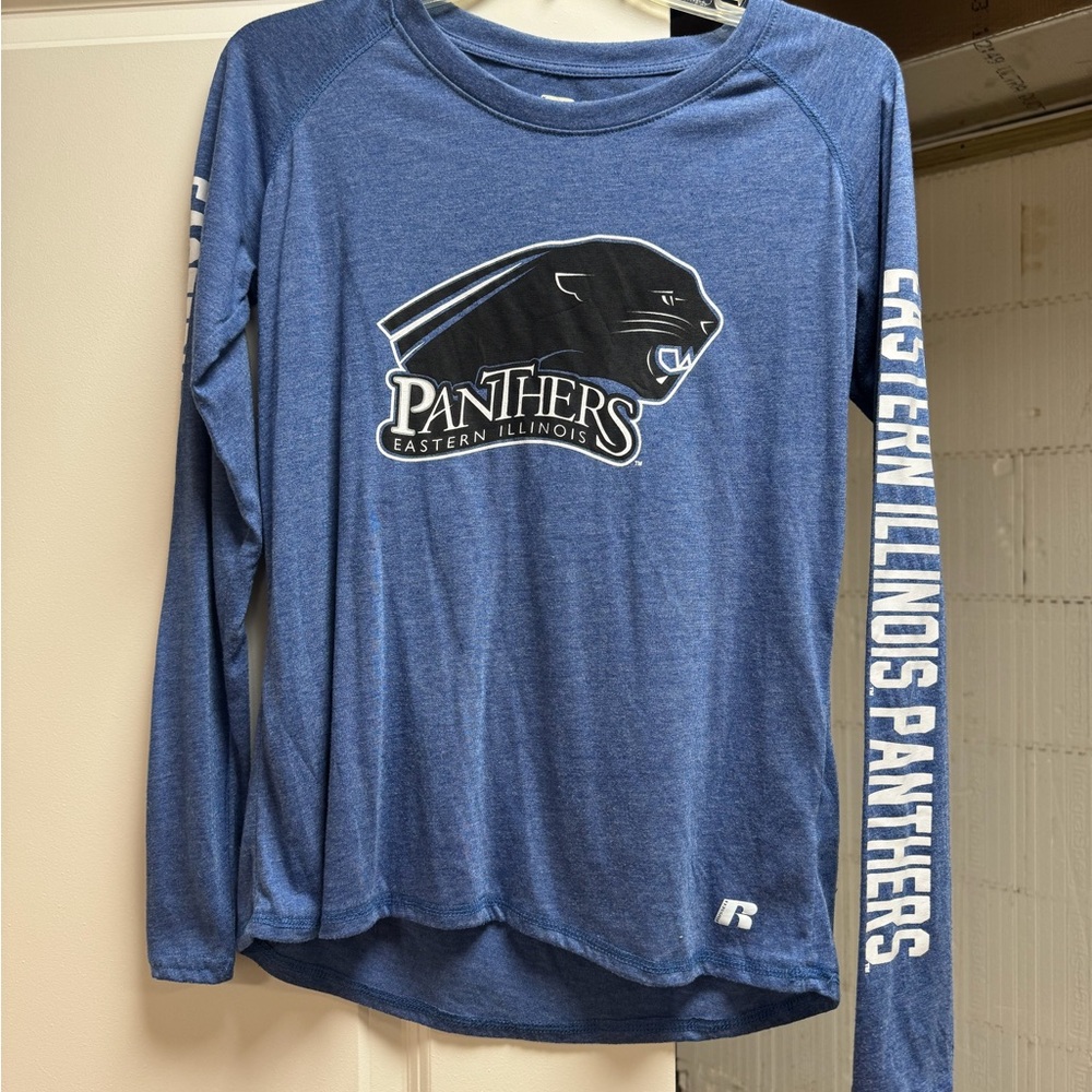 Eastern Illinois University EIU Charleston Blue Long Sleeve Size Medium